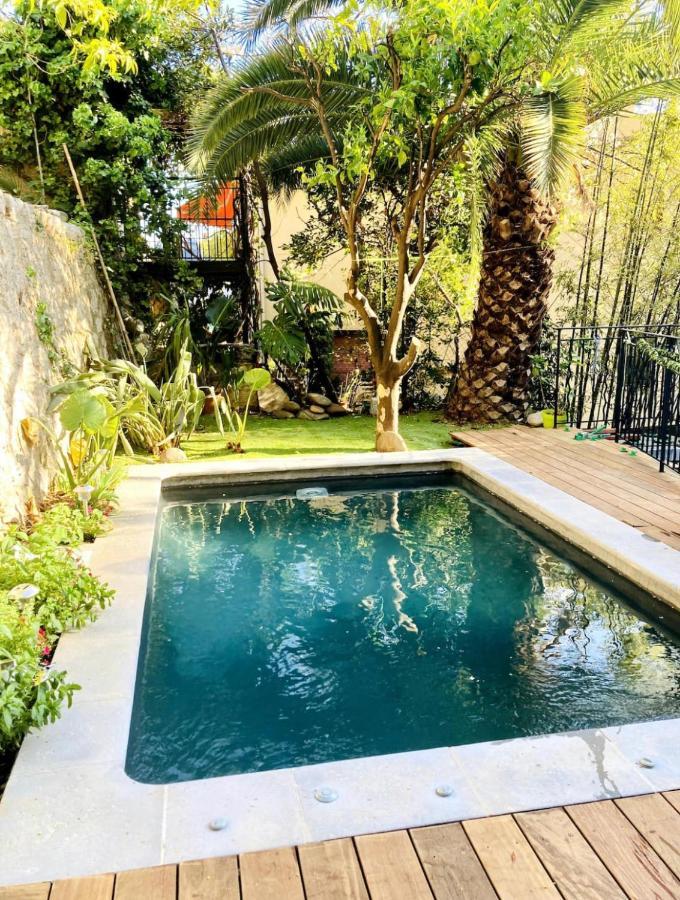 וילפראנש-סור-מר Appartement Lumineux Avec Terrasse Jardin Et Acces Piscine מראה חיצוני תמונה